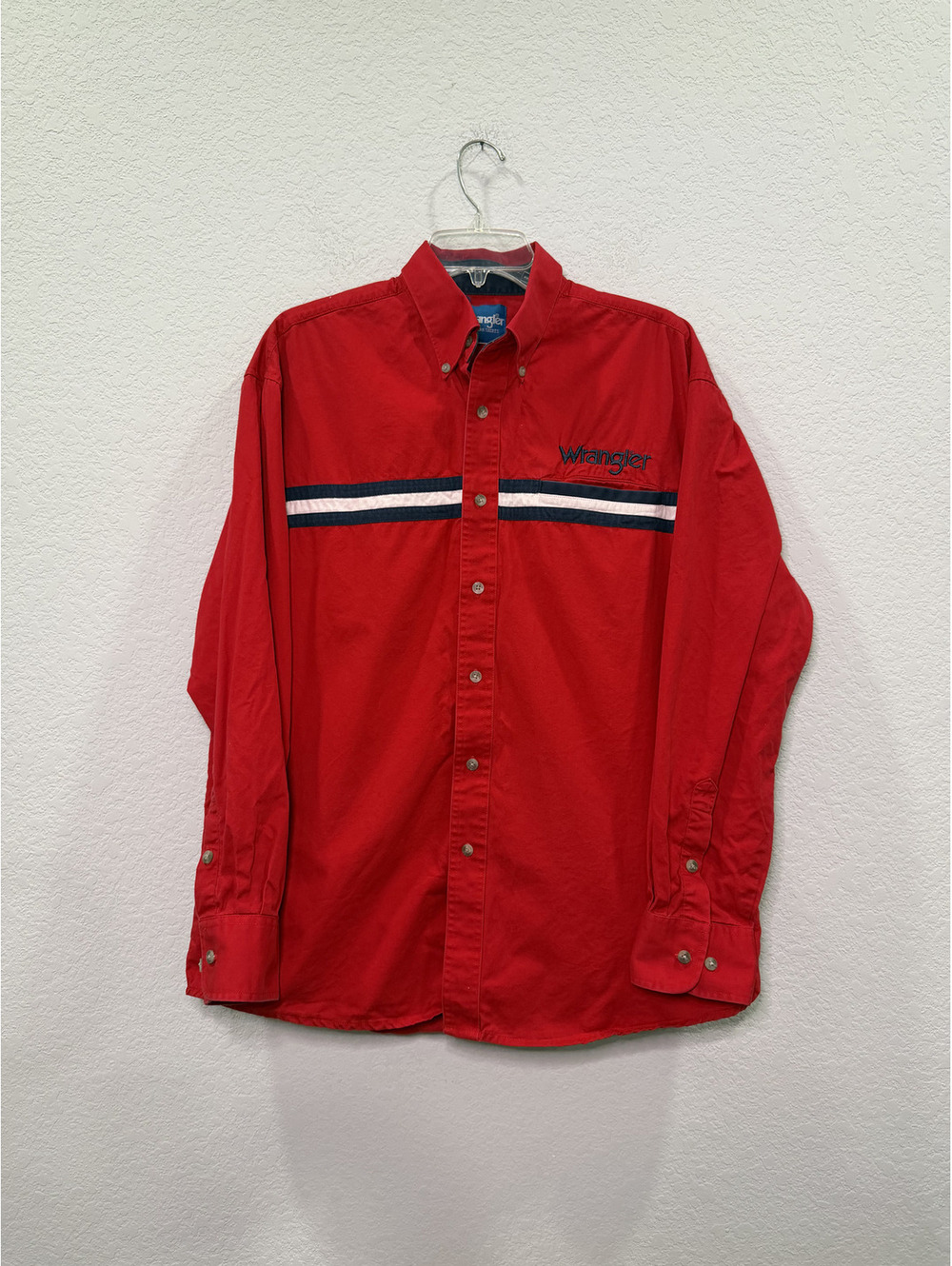 Vintage Wrangler Bull-Riding/Western Button Down Shirt - L/XL